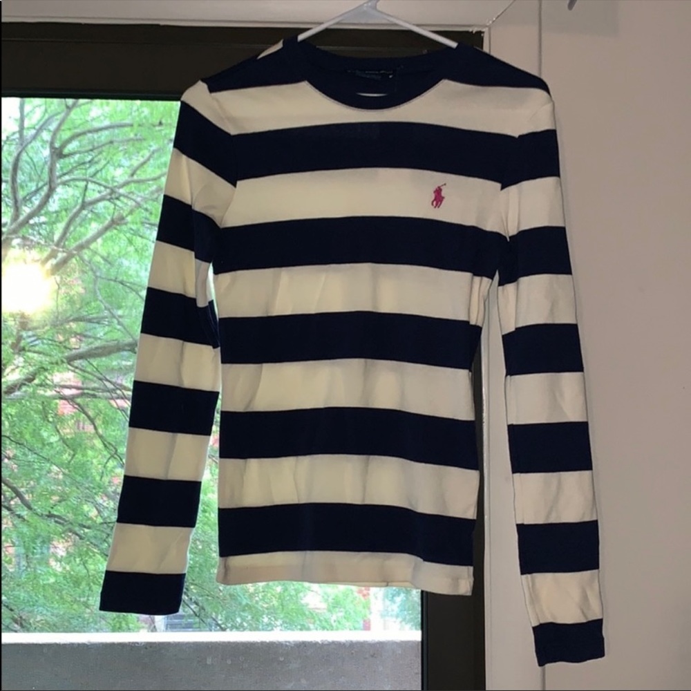 polo ralph lauren striped long sleeve